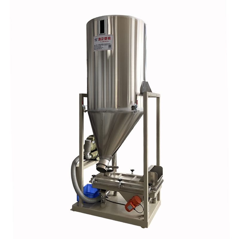 Plastic Vibrating Screening Machine With Hopper