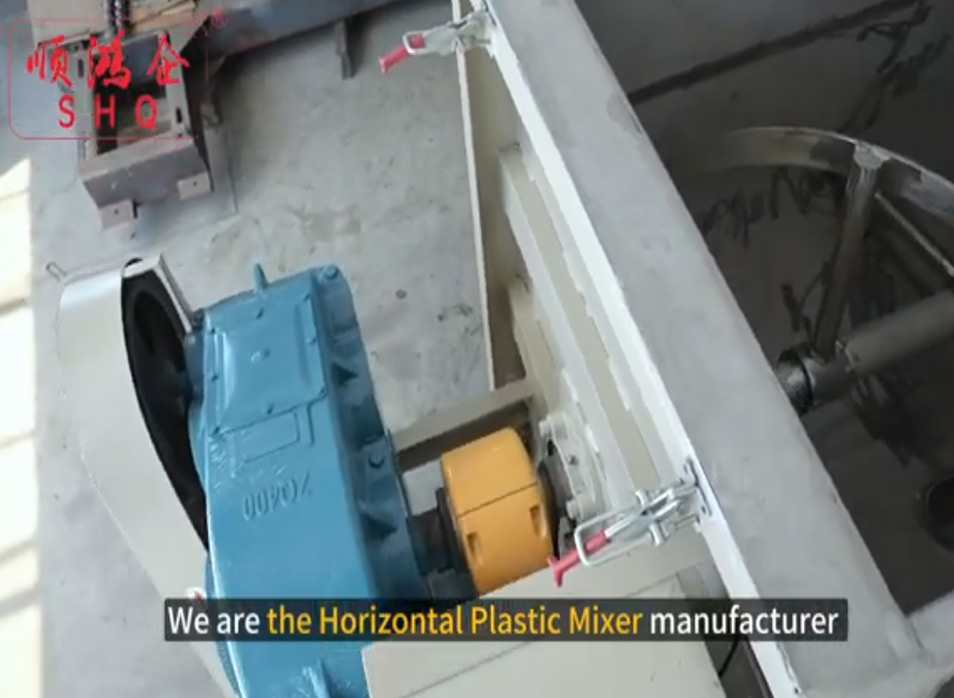 Plastic Granules And Powder Advanced Horizontal Plastic Mixer